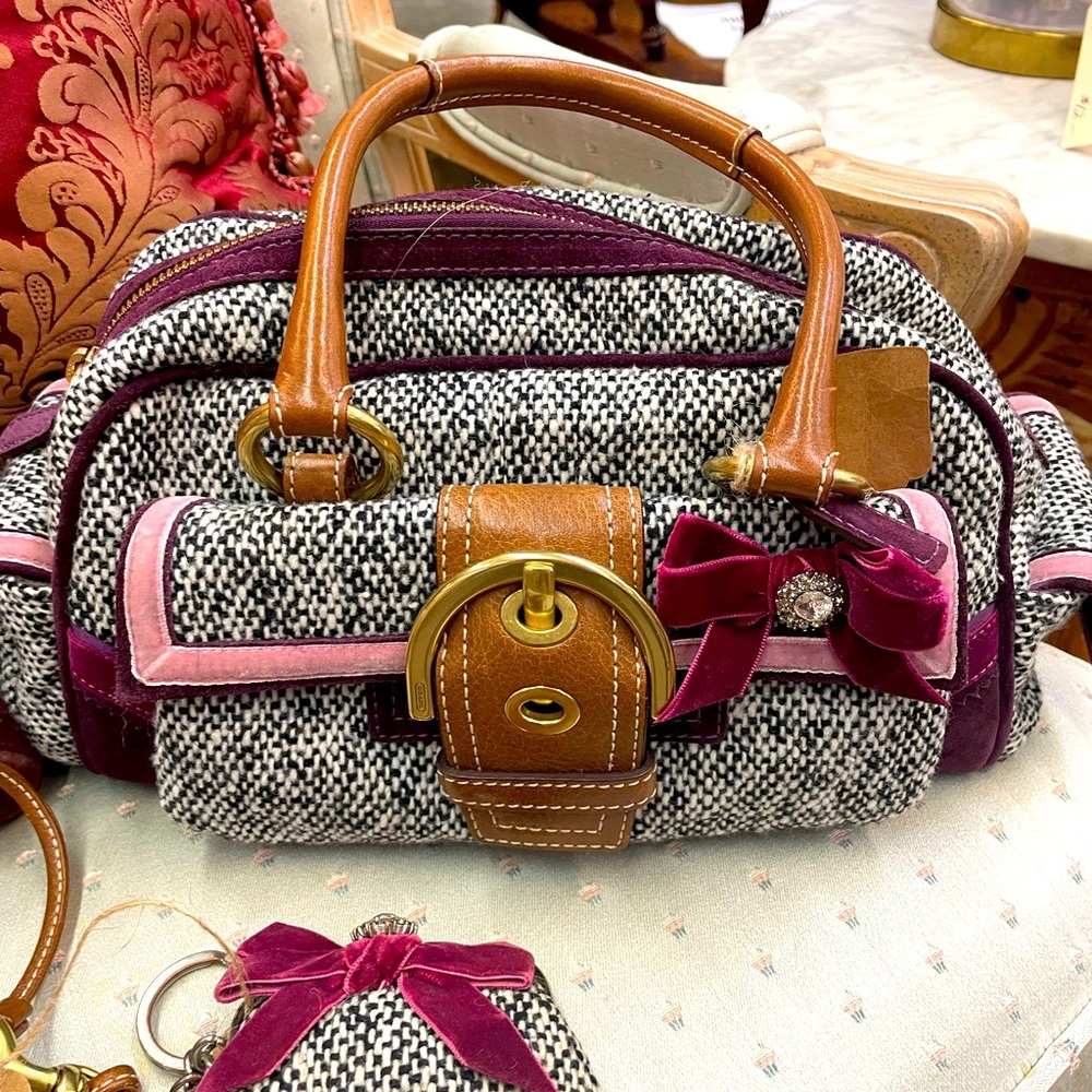 Coach RARE LIMITED EDITION SOHO TWEED SET